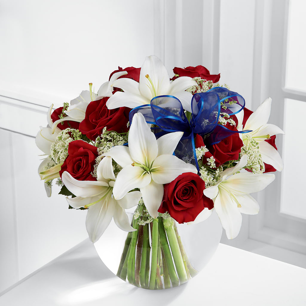 Independence Bouquet – Rainbow Flower Shop, Huron SD