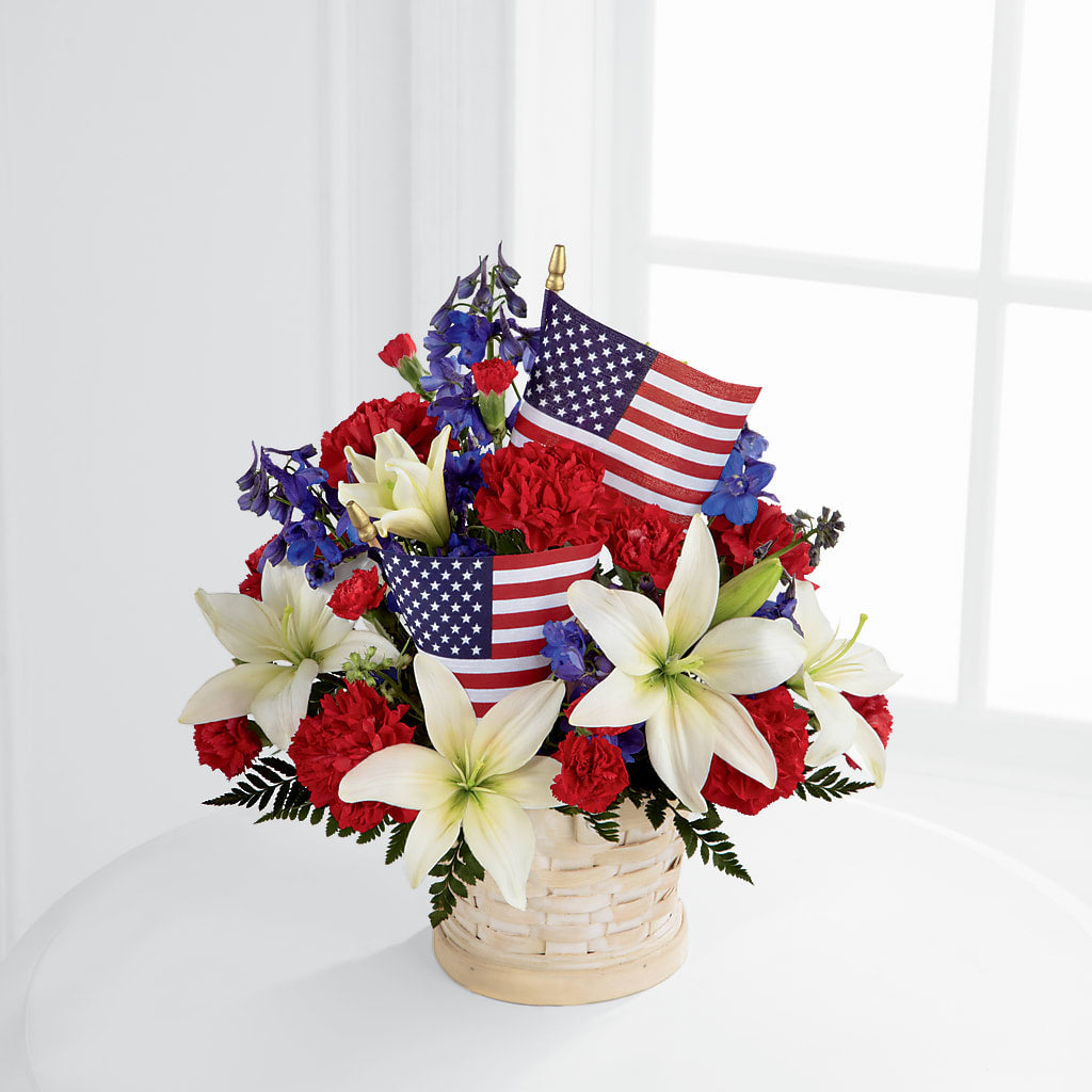 American Glory Bouquet – Rainbow Flower Shop, Huron SD