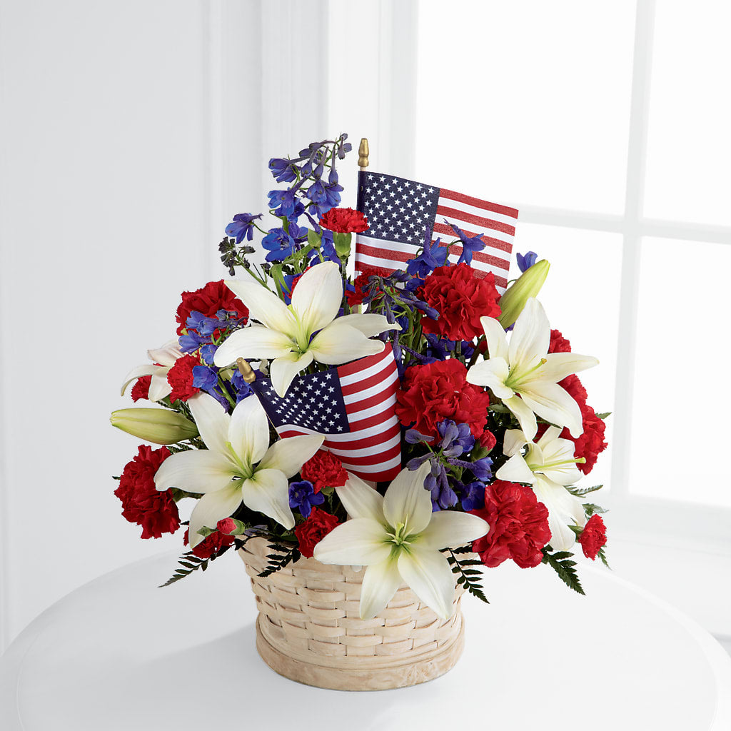 American Glory Bouquet – Rainbow Flower Shop, Huron SD
