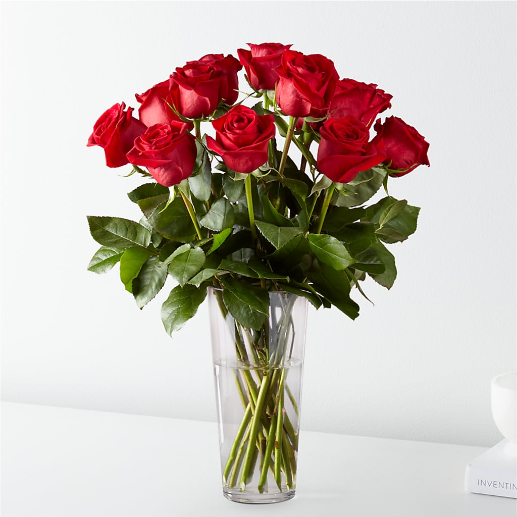 Long Stem Red Rose Bouquet – Rainbow Flower Shop, Huron SD