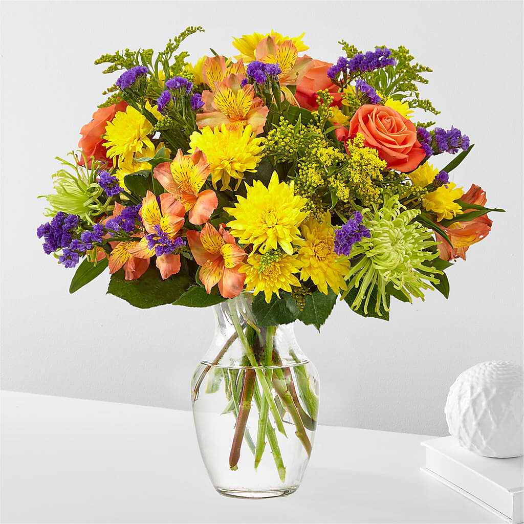 Marmalade Skies Bouquet – Rainbow Flower Shop, Huron SD