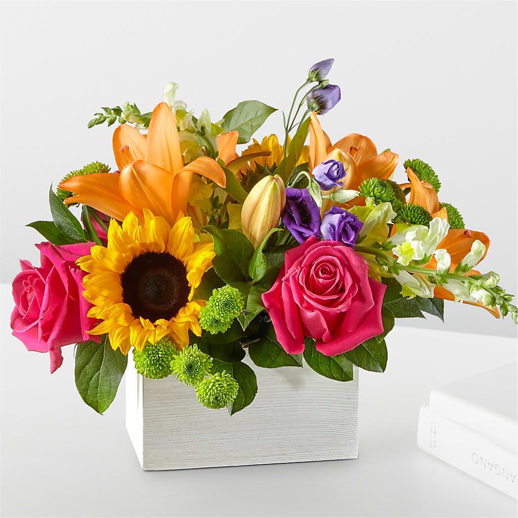 Best Day Box Bouquet – Rainbow Flower Shop, Huron SD