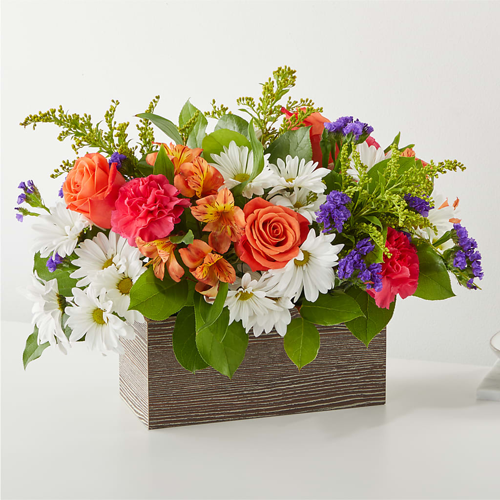 Oopsie Daisy Box Bouquet – Rainbow Flower Shop, Huron SD