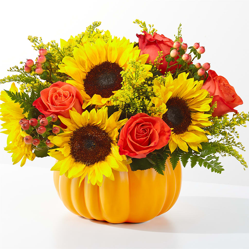 Pick of the Patch Pumpkin Bouquet – Rainbow Flower Shop, Huron SD