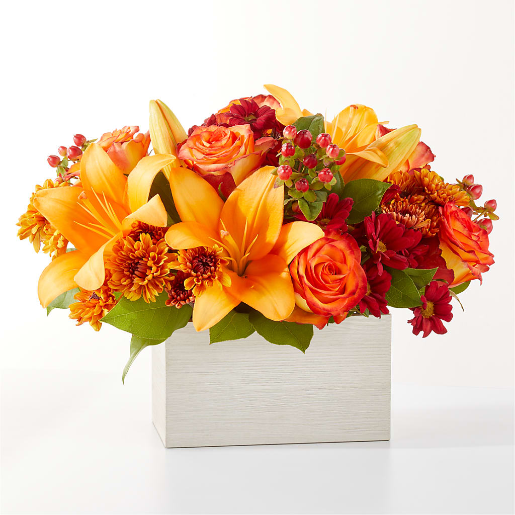 Backyard Bonfire Bouquet – Rainbow Flower Shop, Huron SD