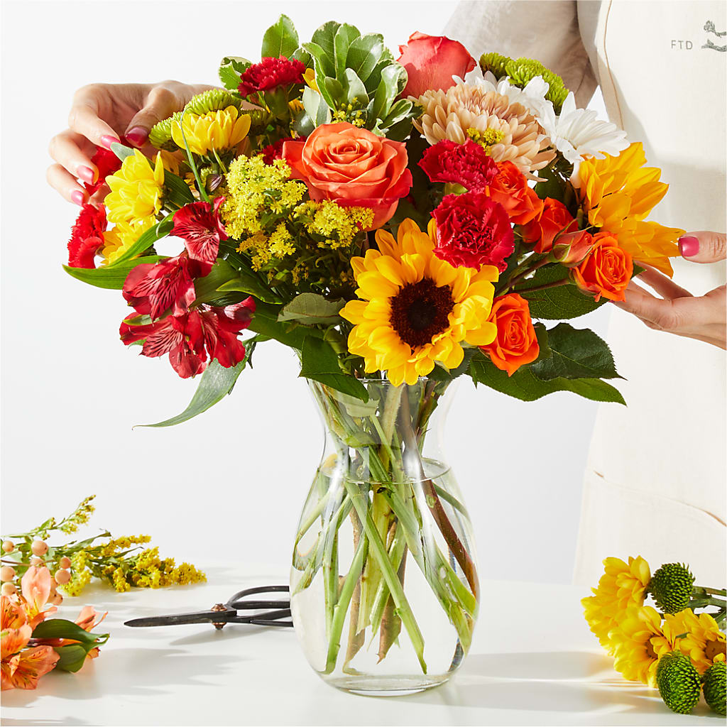 Fall Delight – A Florist Original – Rainbow Flower Shop, Huron SD