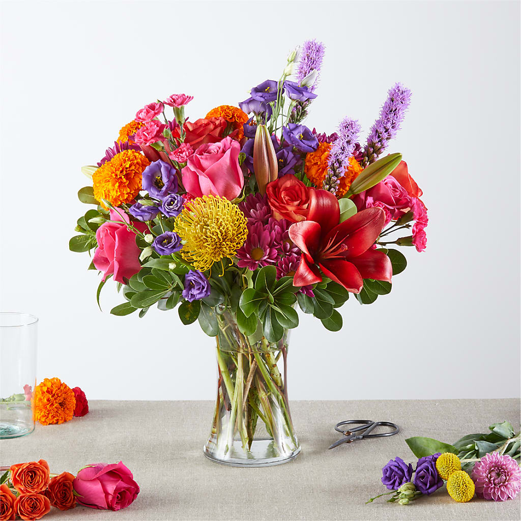 Feast of Color – A Florist Original – Rainbow Flower Shop, Huron SD
