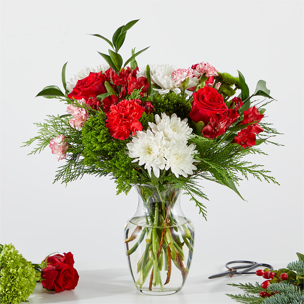 Merry Moment Bouquet – A Florist Original – Rainbow Flower Shop, Huron SD