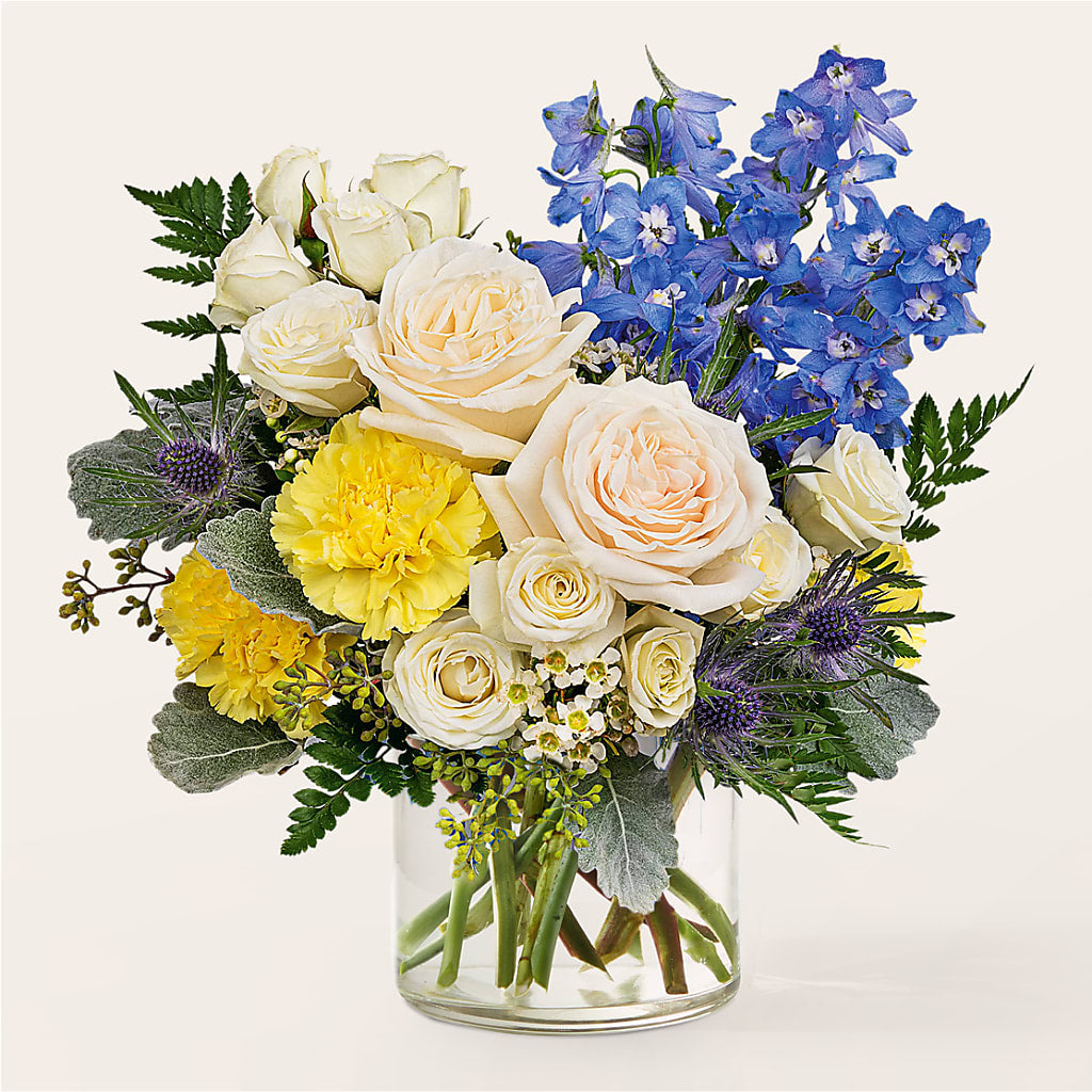 Lemon Sorbet Bouquet – Rainbow Flower Shop, Huron SD