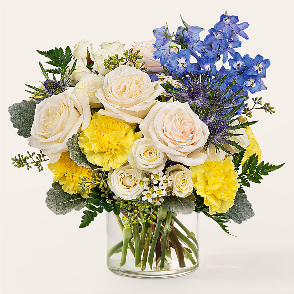 Lemon Sorbet Bouquet – Rainbow Flower Shop, Huron SD