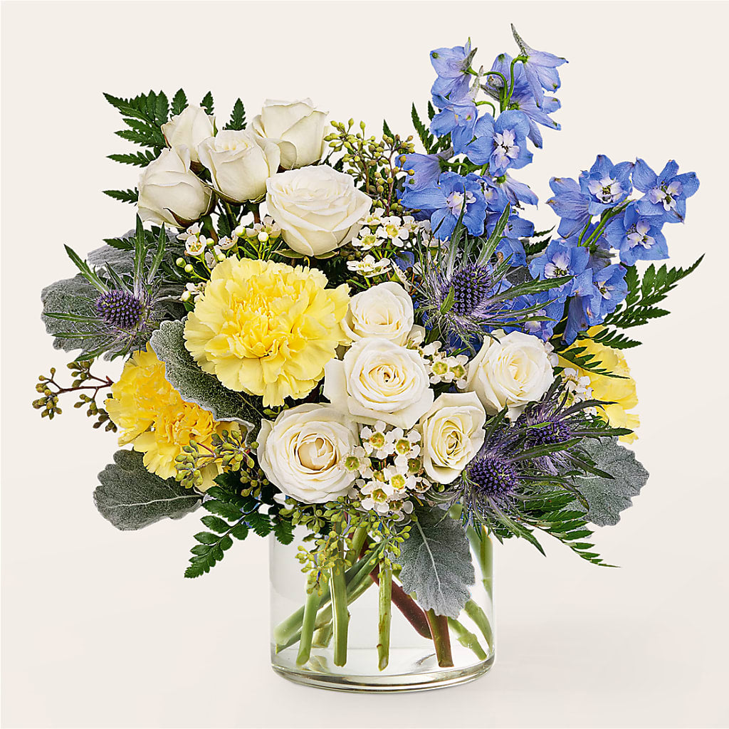 Lemon Sorbet Bouquet – Rainbow Flower Shop, Huron SD