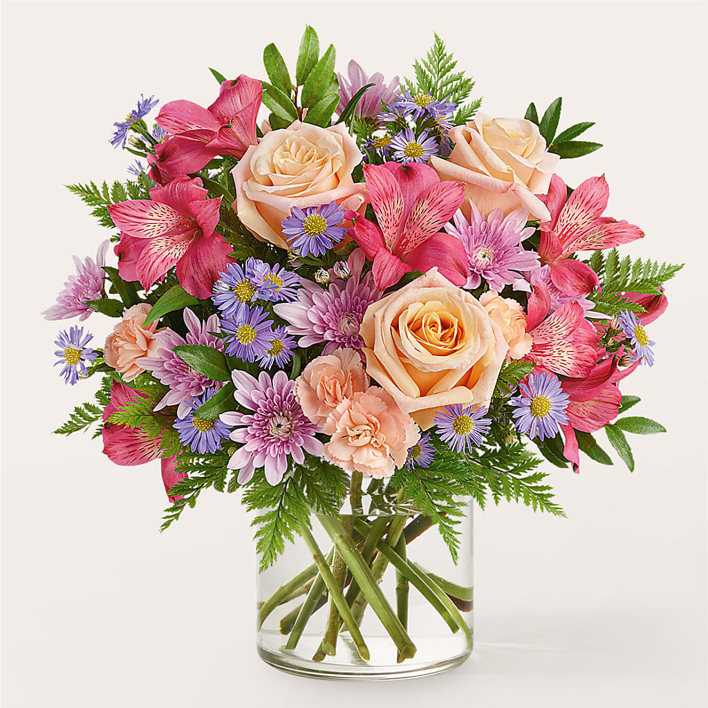 Sunset Serenade Bouquet – Rainbow Flower Shop, Huron SD