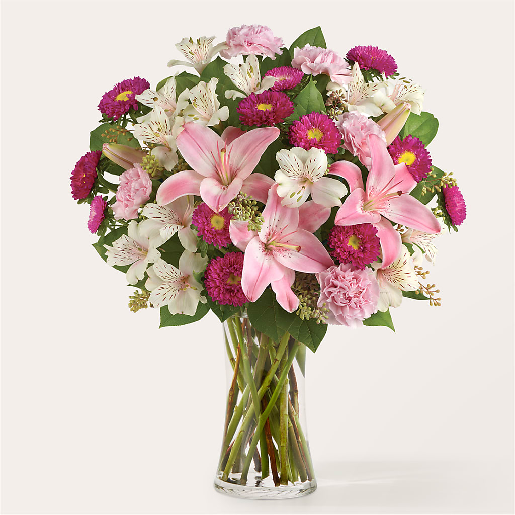 Feeling Fuchsia Bouquet – Rainbow Flower Shop, Huron SD
