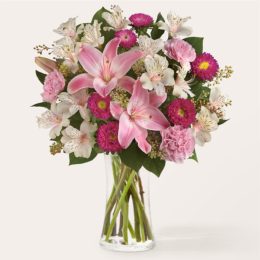 Feeling Fuchsia Bouquet – Rainbow Flower Shop, Huron SD