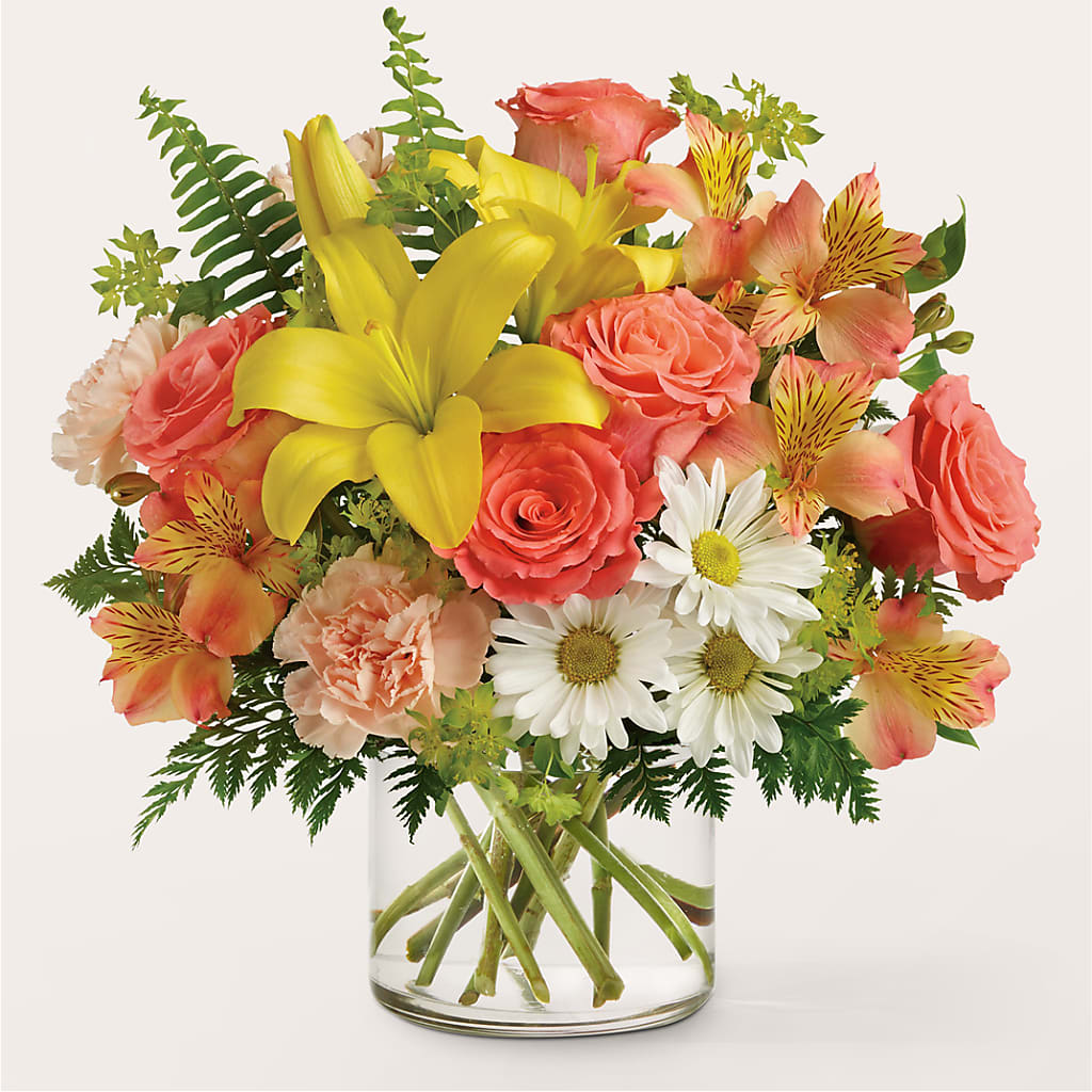 Sunset Strip Bouquet – Rainbow Flower Shop, Huron SD