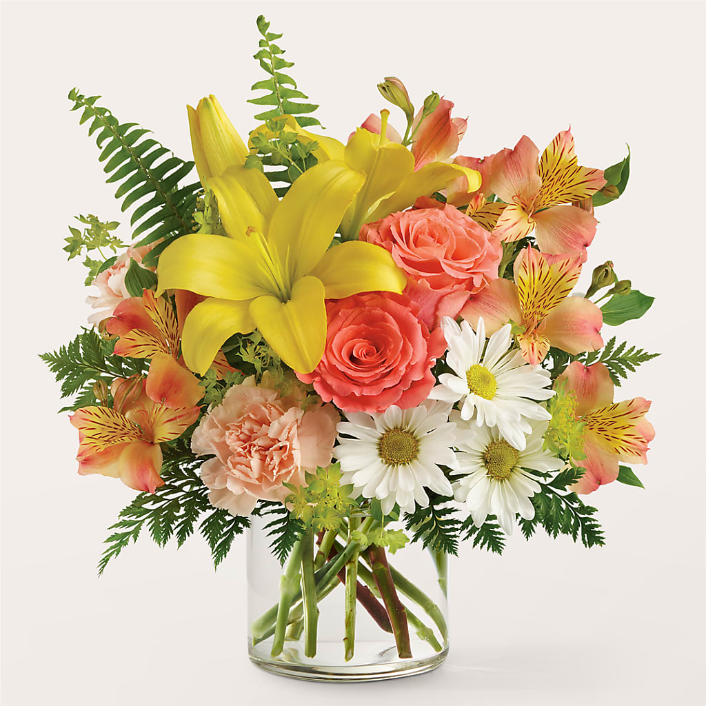 Sunset Strip Bouquet – Rainbow Flower Shop, Huron SD