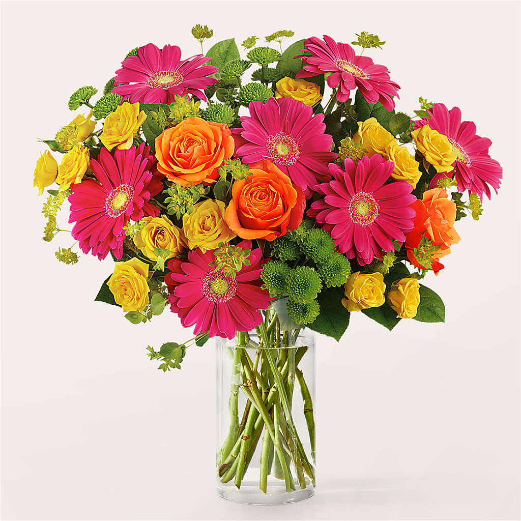 Zest for Life Bouquet – Rainbow Flower Shop, Huron SD