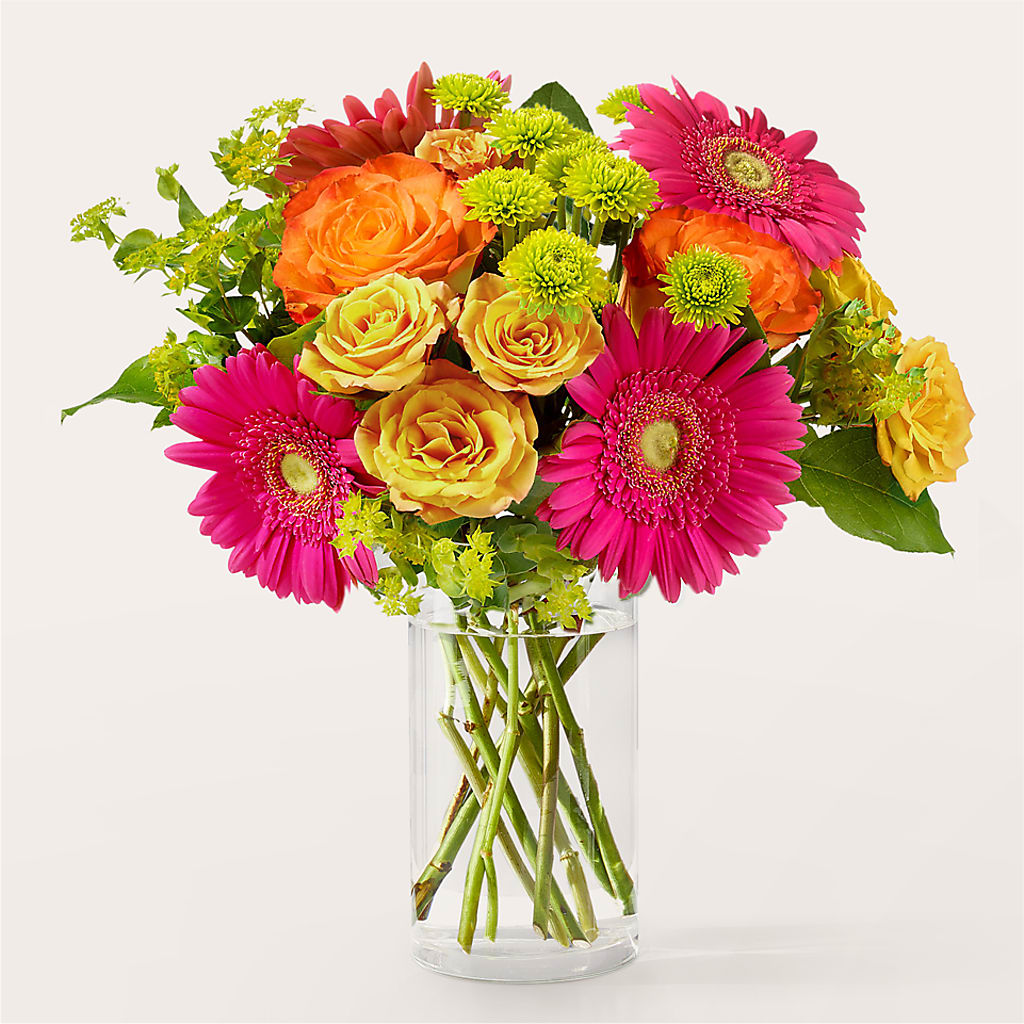 Zest for Life Bouquet – Rainbow Flower Shop, Huron SD