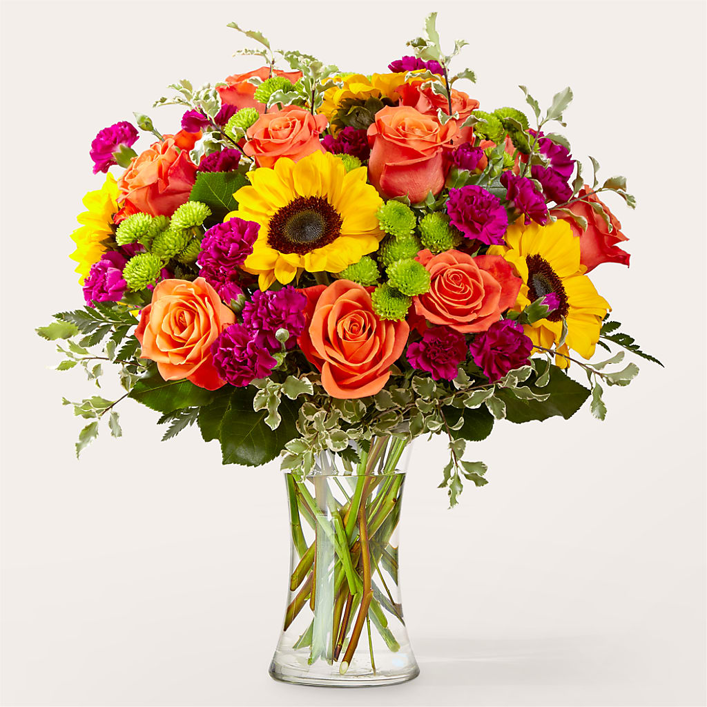 Warmth & Light Bouquet – Rainbow Flower Shop, Huron SD
