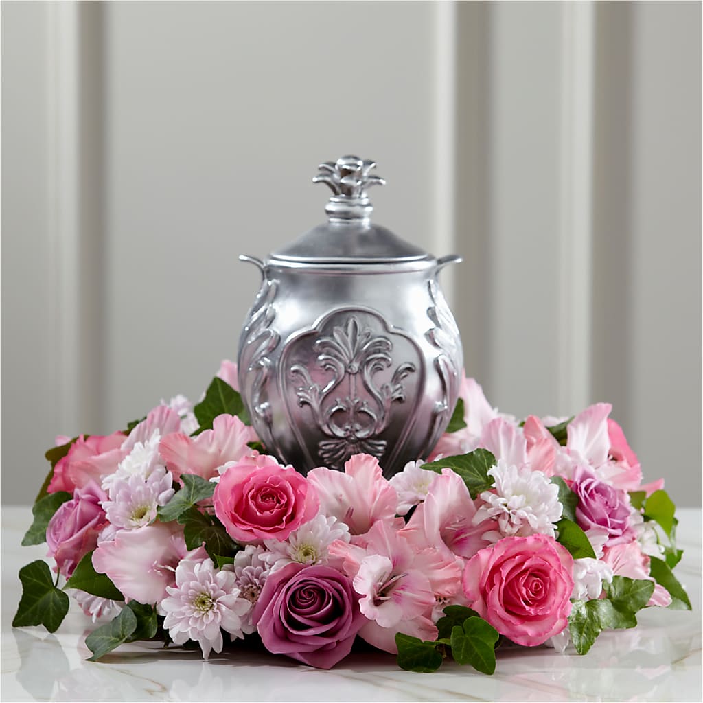 Glorious Tribute Arrangement – Rainbow Flower Shop, Huron SD