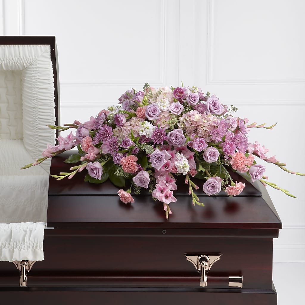Immorata Casket Spray – Rainbow Flower Shop, Huron SD
