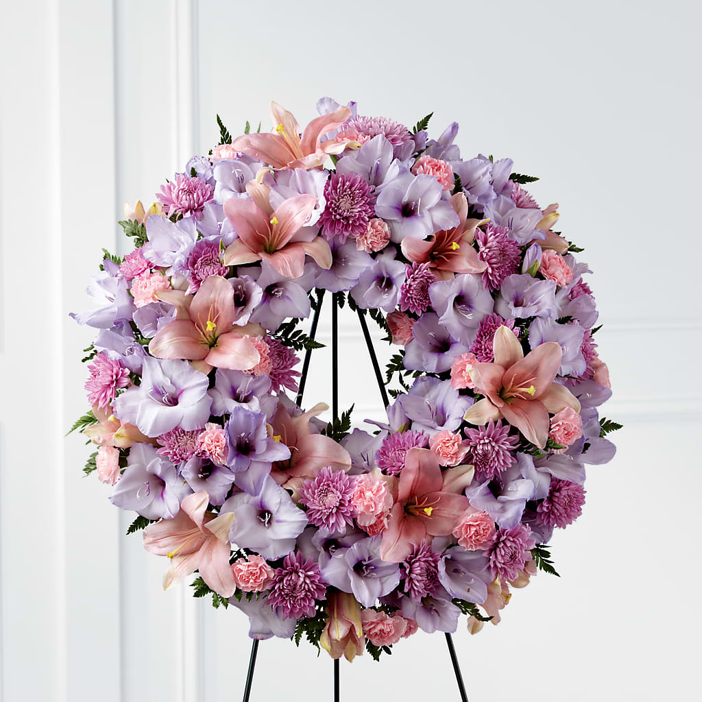 Beloved Friend Wreath – Rainbow Flower Shop, Huron SD
