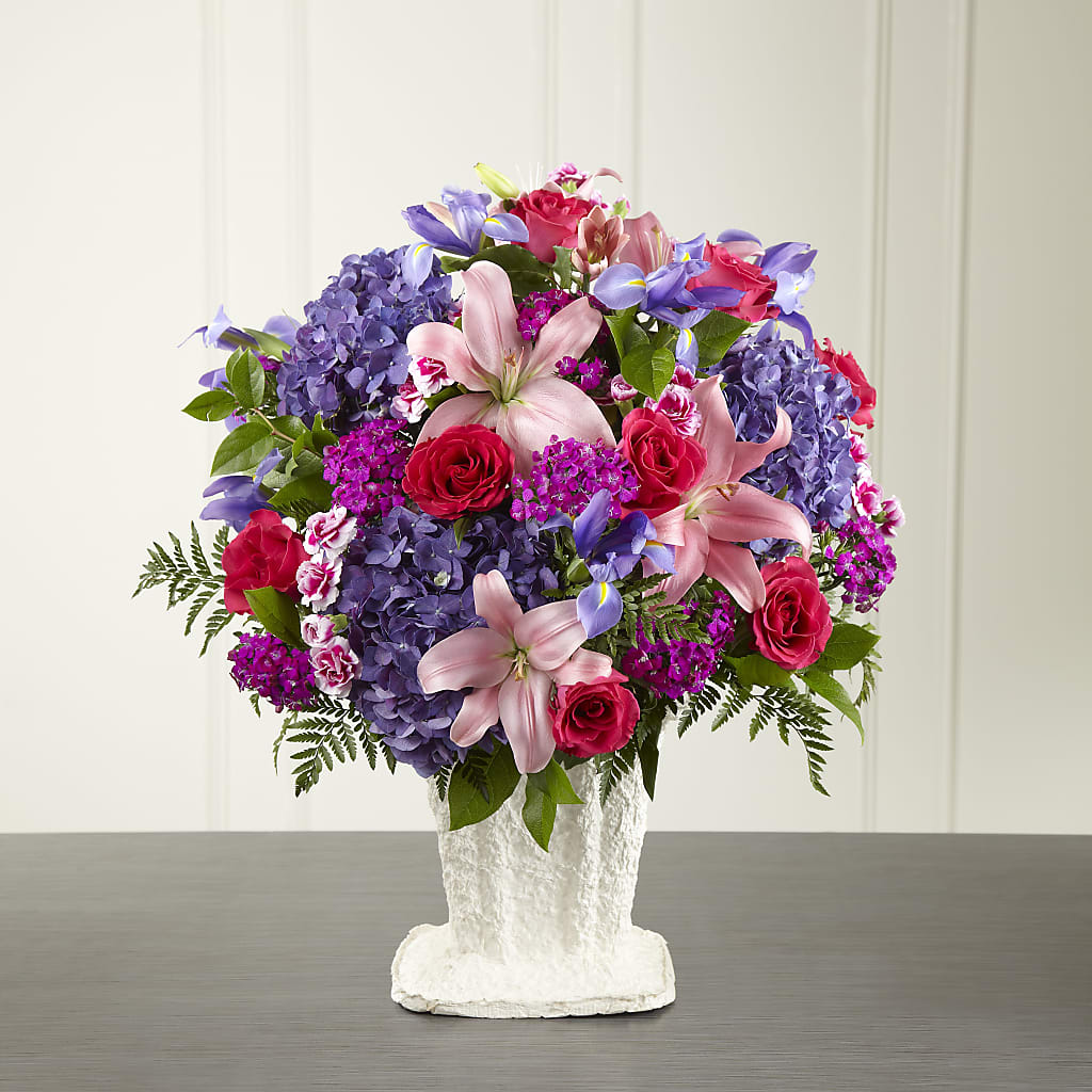 We Fondly Remember Arrangement – Rainbow Flower Shop, Huron SD