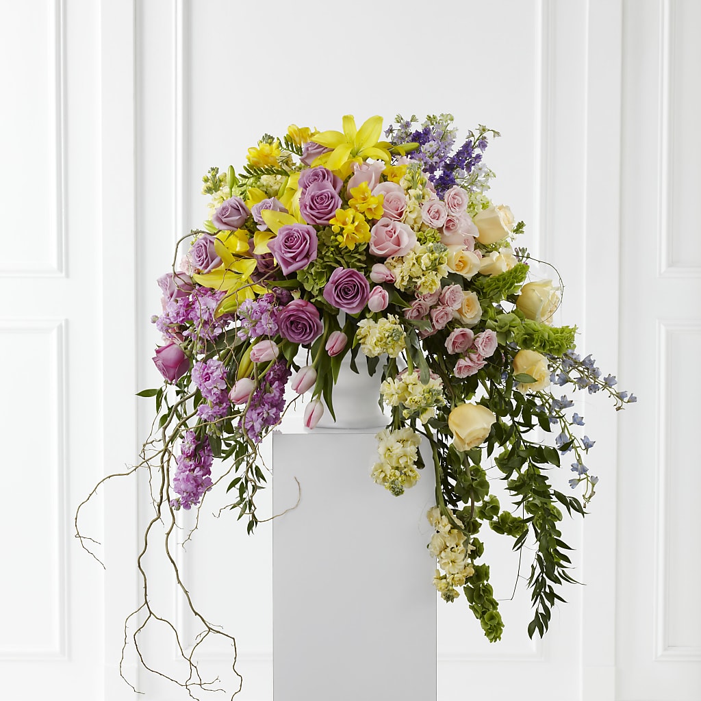 Display of Affection Arrangement – Rainbow Flower Shop, Huron SD