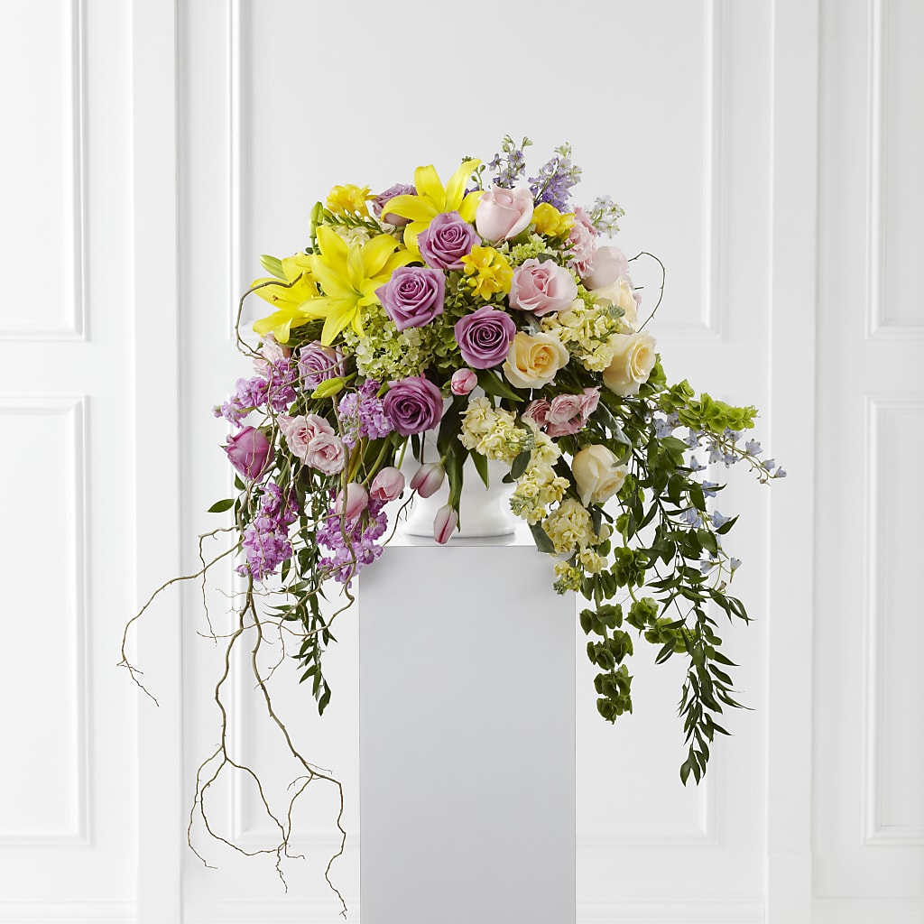 Display of Affection Arrangement – Rainbow Flower Shop, Huron SD