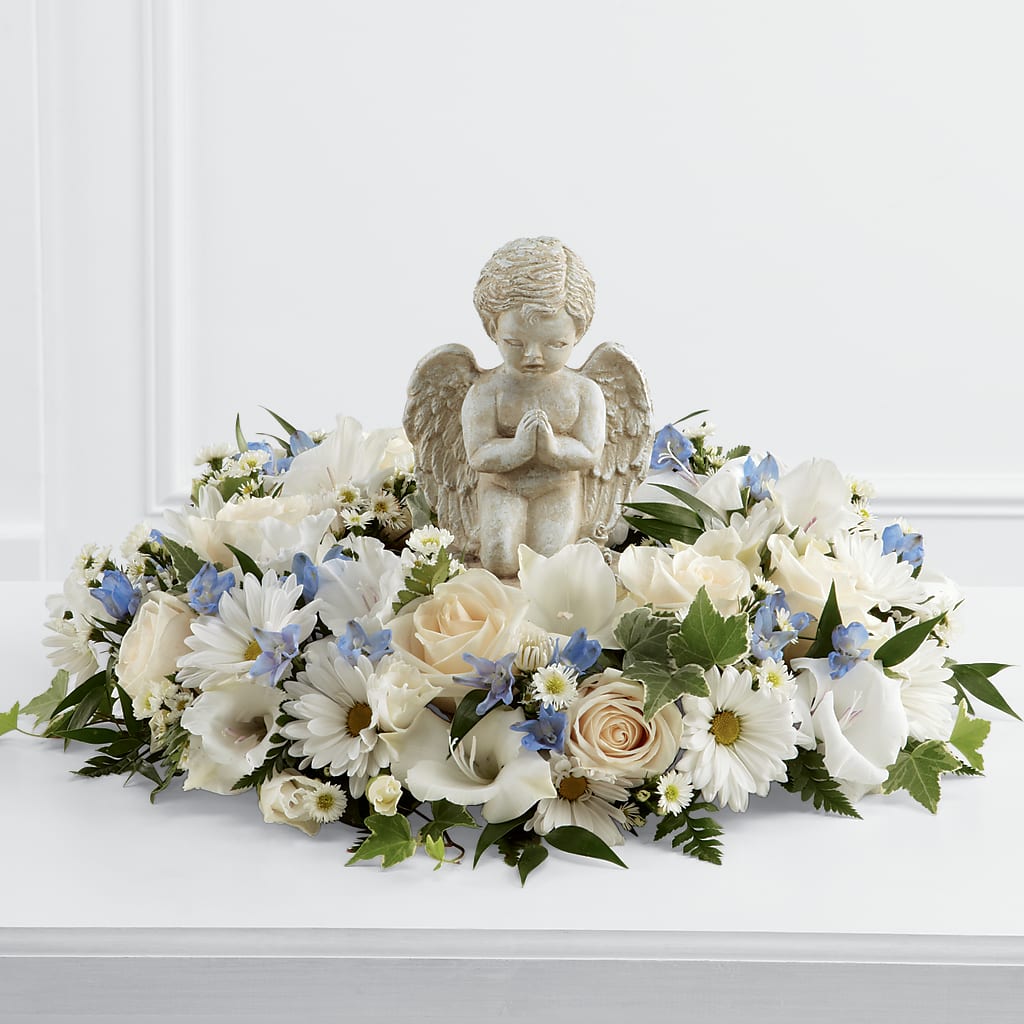 Little Angel Ring of Flowers – Rainbow Flower Shop, Huron SD