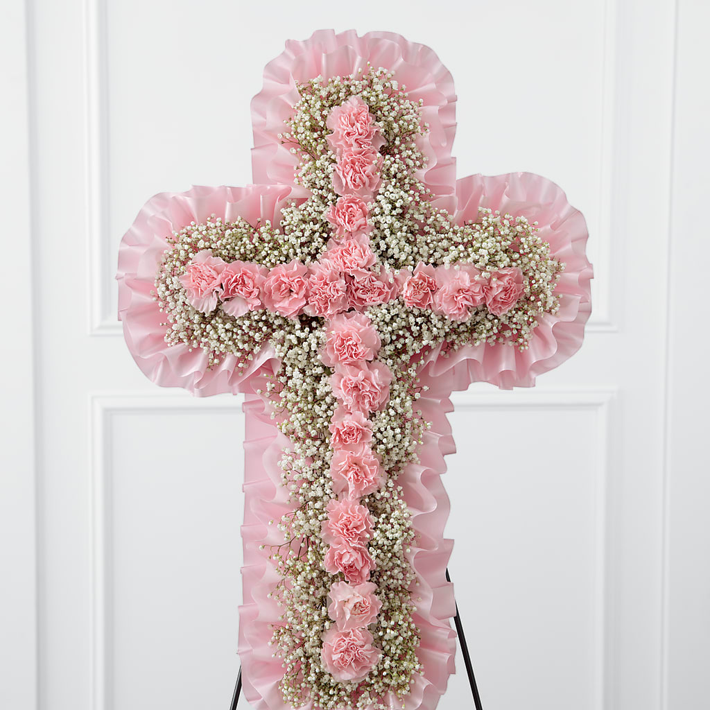 Angel's Cross Easel – Rainbow Flower Shop, Huron SD