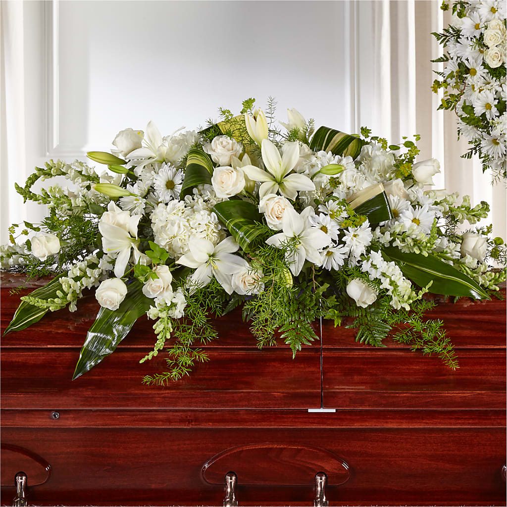 Abundance Casket Spray – Rainbow Flower Shop, Huron SD