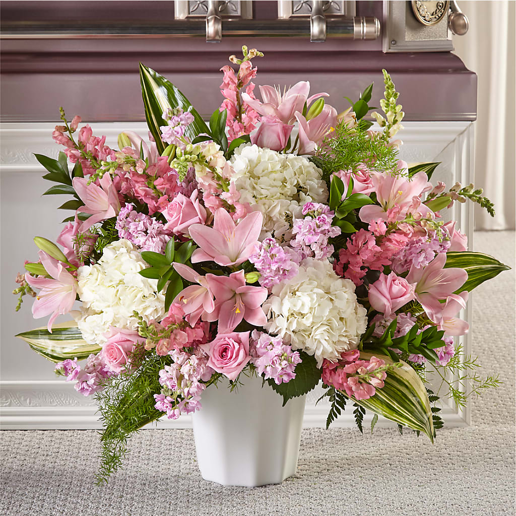 Simply Serene Floor Basket – Rainbow Flower Shop, Huron SD