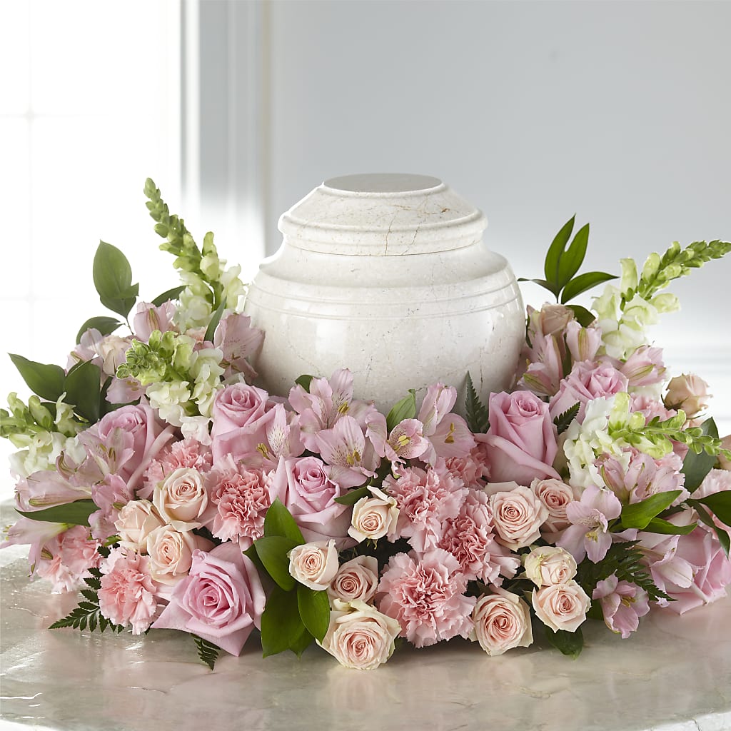 Blooms of Hope Cremation Adornment – Rainbow Flower Shop, Huron SD