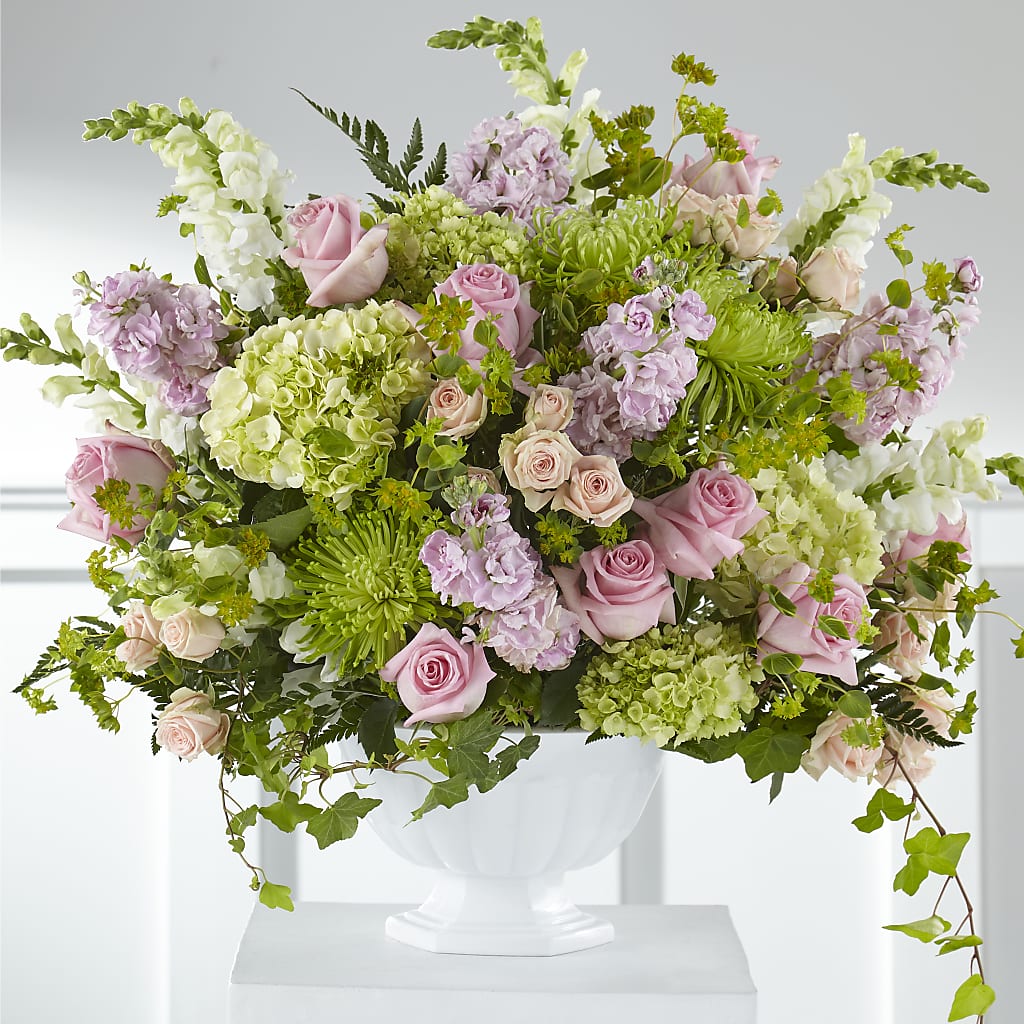 Radiant Embrace Arrangement – Rainbow Flower Shop, Huron SD