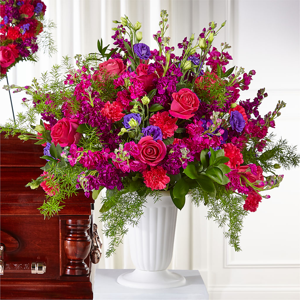 Eternal Day Arrangement – Rainbow Flower Shop, Huron SD