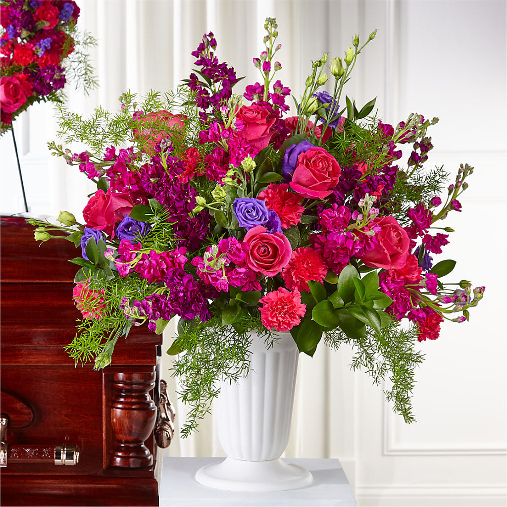 Eternal Day Arrangement – Rainbow Flower Shop, Huron SD