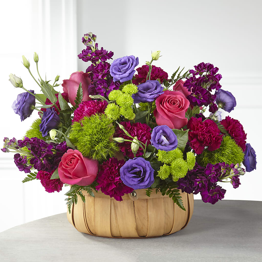 Serene Sanctuary Basket – Rainbow Flower Shop, Huron SD