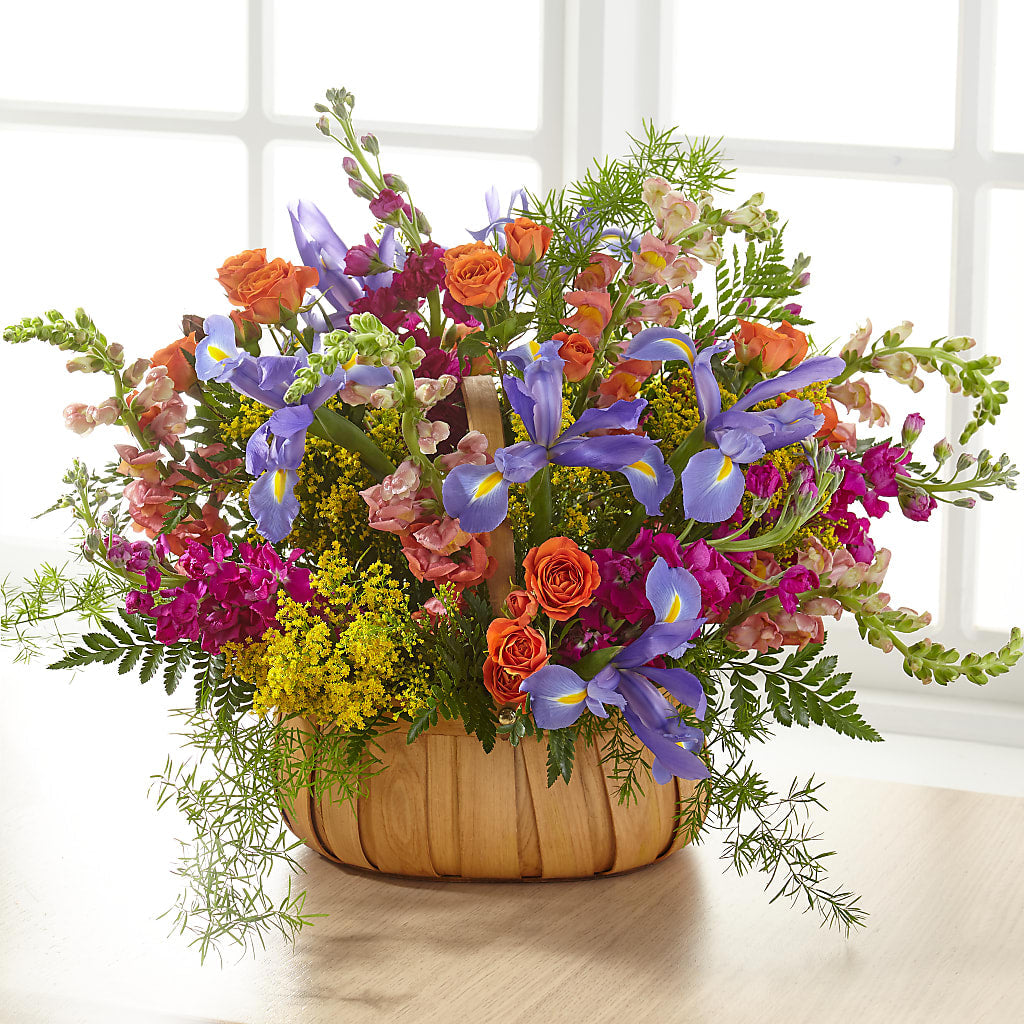Garden of Life Basket – Rainbow Flower Shop, Huron SD