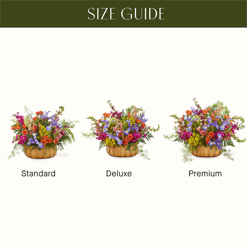 Garden of Life Basket – Rainbow Flower Shop, Huron SD