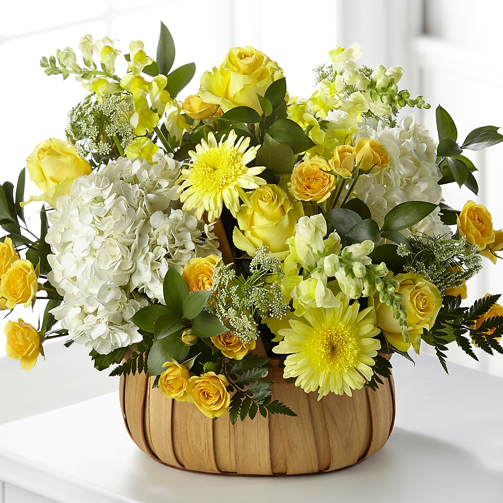 Rustic Remembrance Basket – Rainbow Flower Shop, Huron SD