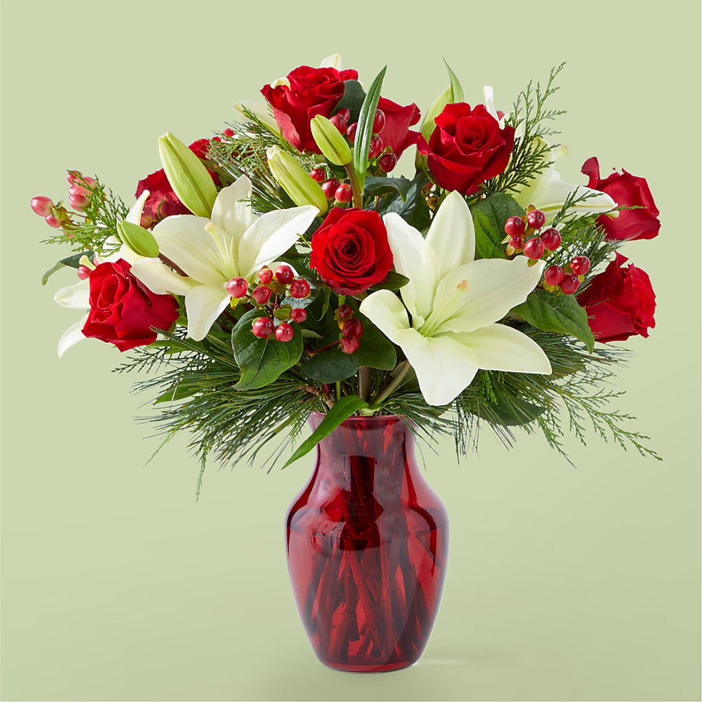 Evergreen Delight Bouquet – Rainbow Flower Shop, Huron SD