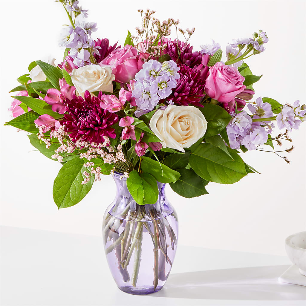 Amethyst Dreams Bouquet – Rainbow Flower Shop, Huron SD