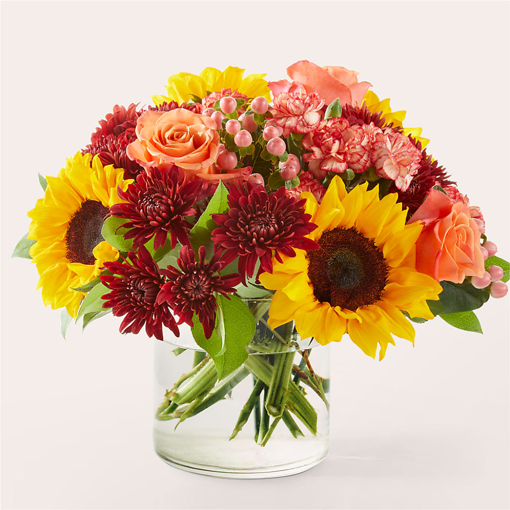 September Sunset Bouquet – Rainbow Flower Shop, Huron SD