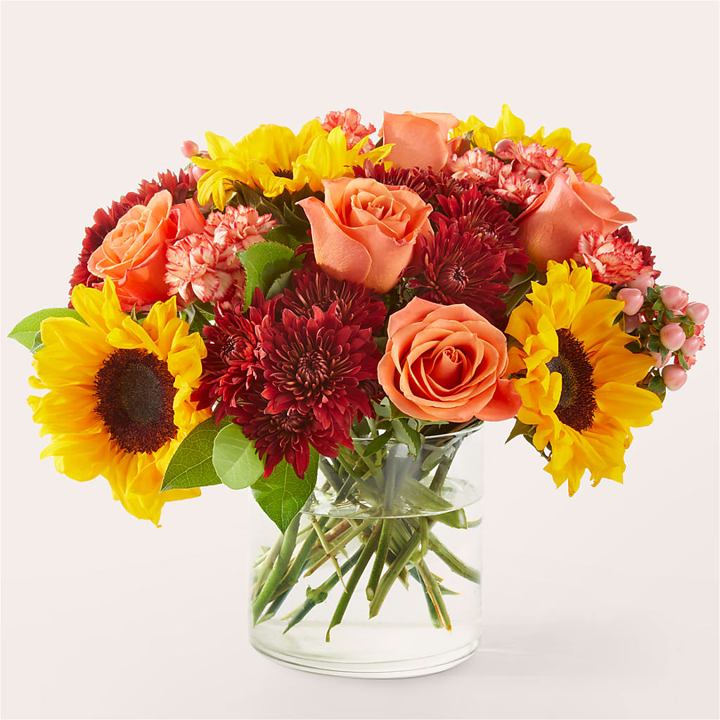 September Sunset Bouquet – Rainbow Flower Shop, Huron SD