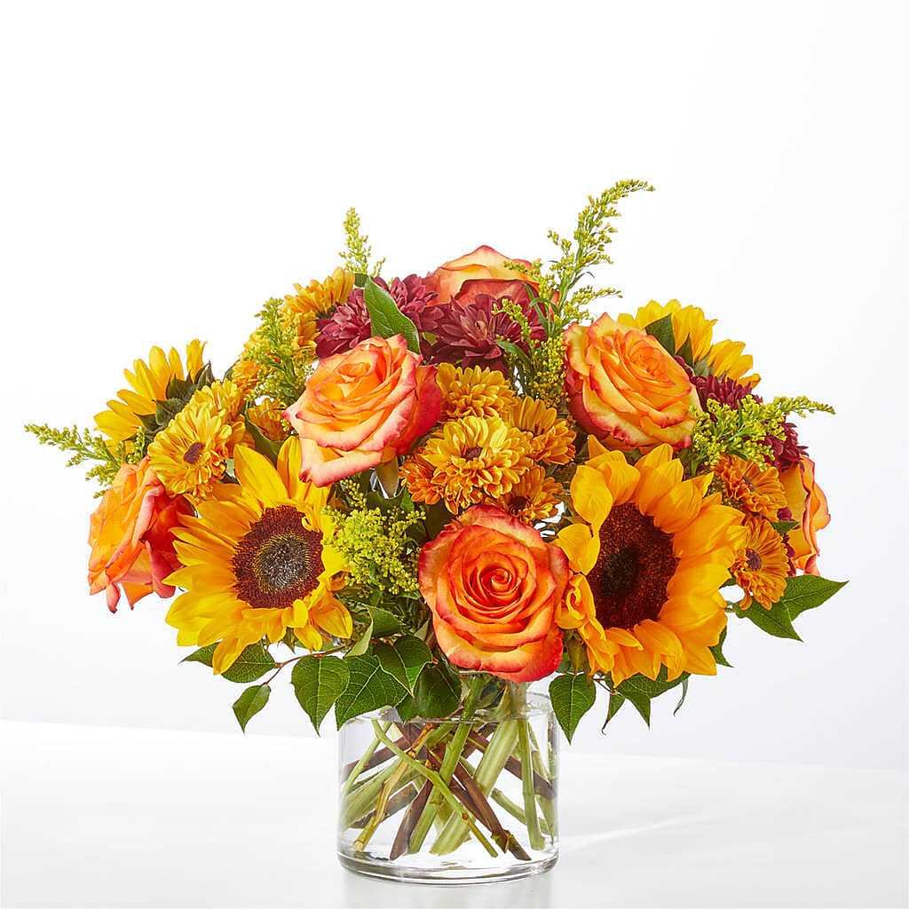 Flannel Scarf Bouquet – Rainbow Flower Shop, Huron SD