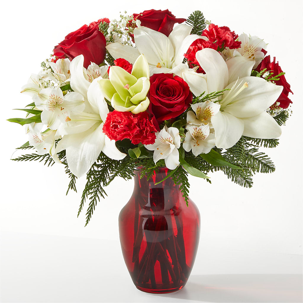 Holiday Season Bouquet – Rainbow Flower Shop, Huron SD