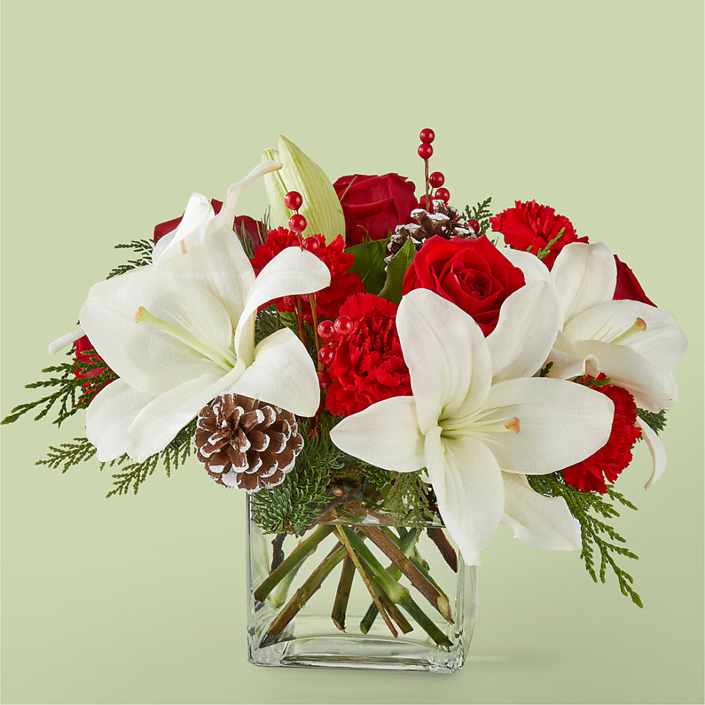 Glistening Icicles Bouquet – Rainbow Flower Shop, Huron SD