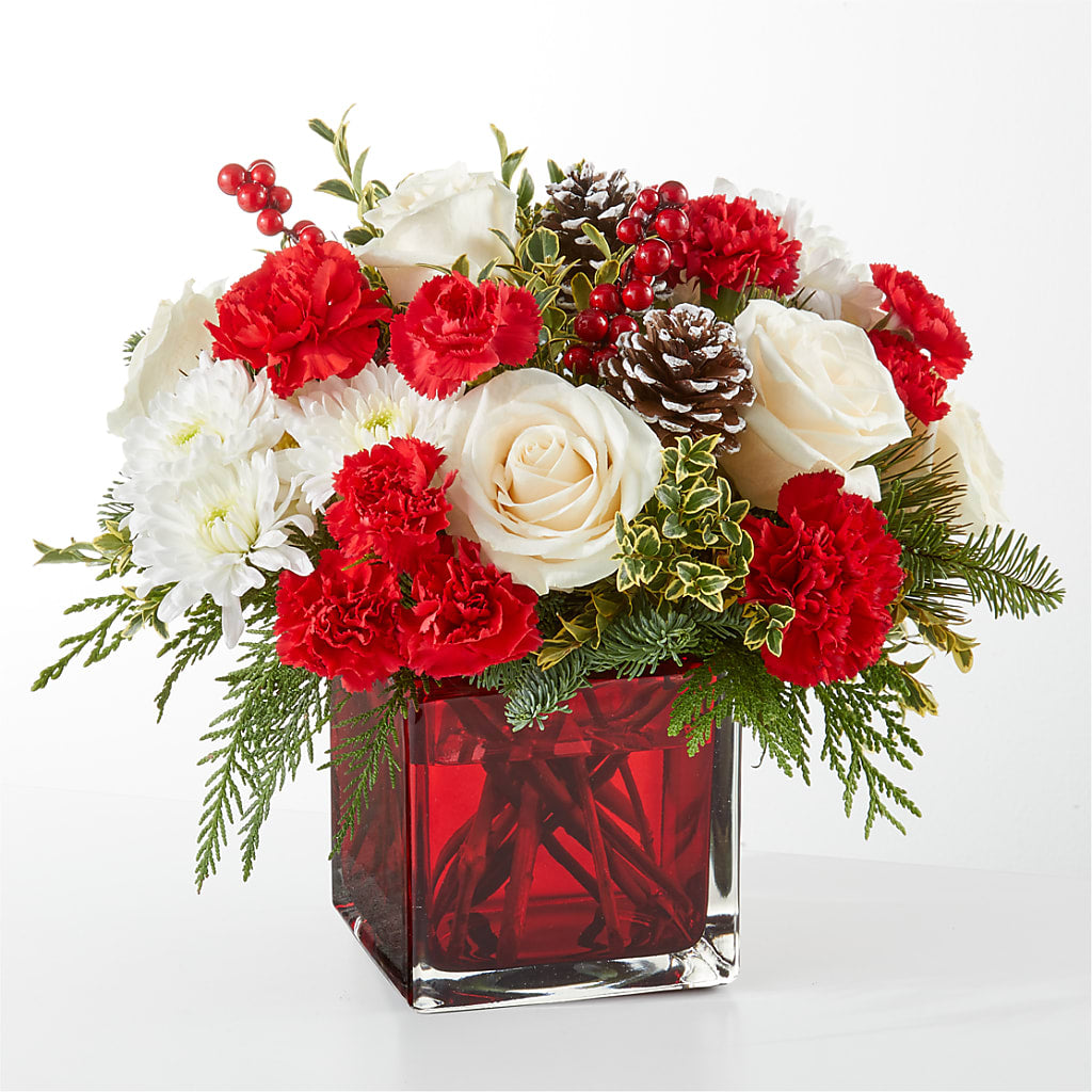 Christmas Market Bouquet – Rainbow Flower Shop, Huron SD