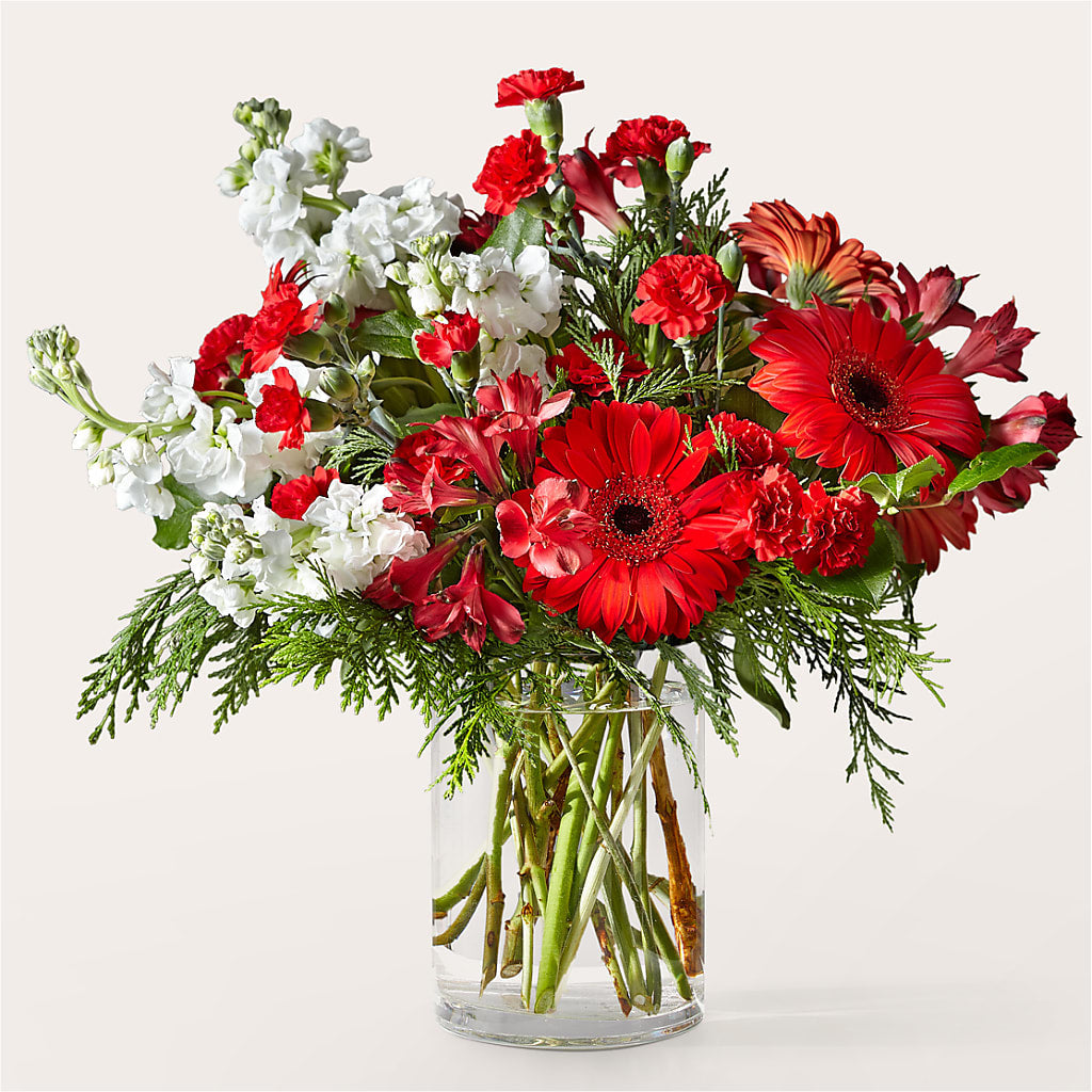Holidaisy Bouquet – Rainbow Flower Shop, Huron SD